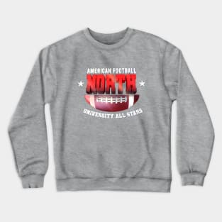 North Aamerican football Crewneck Sweatshirt